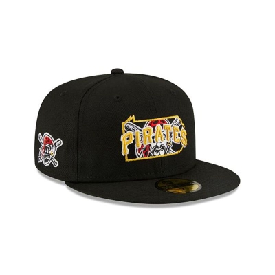 Sapca New Era Pittsburgh Pirates MLB Local 59FIFTY Fitted - Negrii